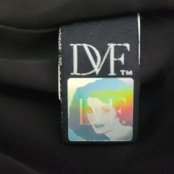 Diane Von Furstenberg Pialla Pleated Dress Size 6 DVF - Picture 16 of 16